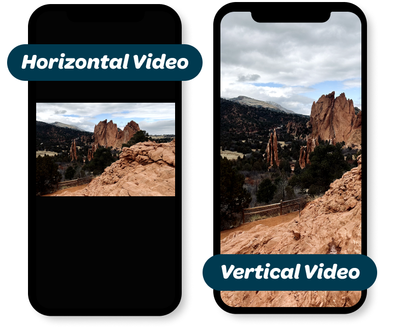 Horizontal v vertical