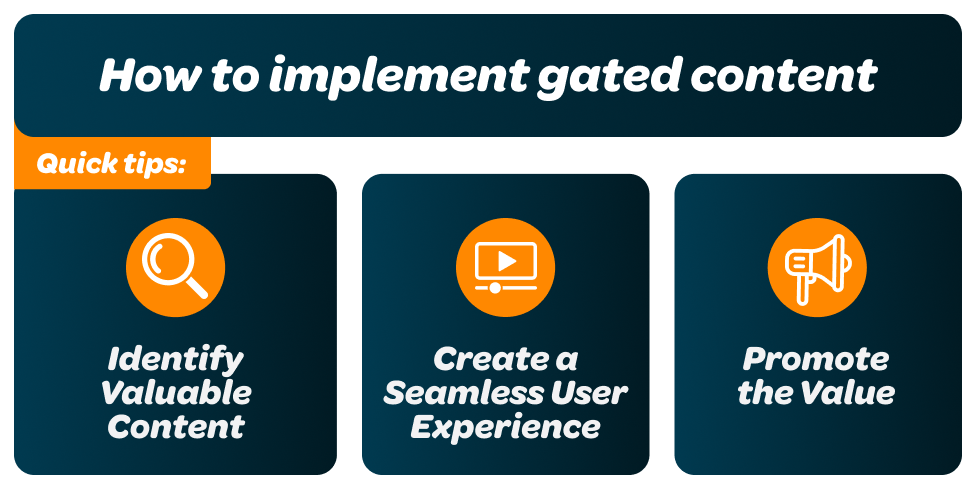 How to Implement Gated Content