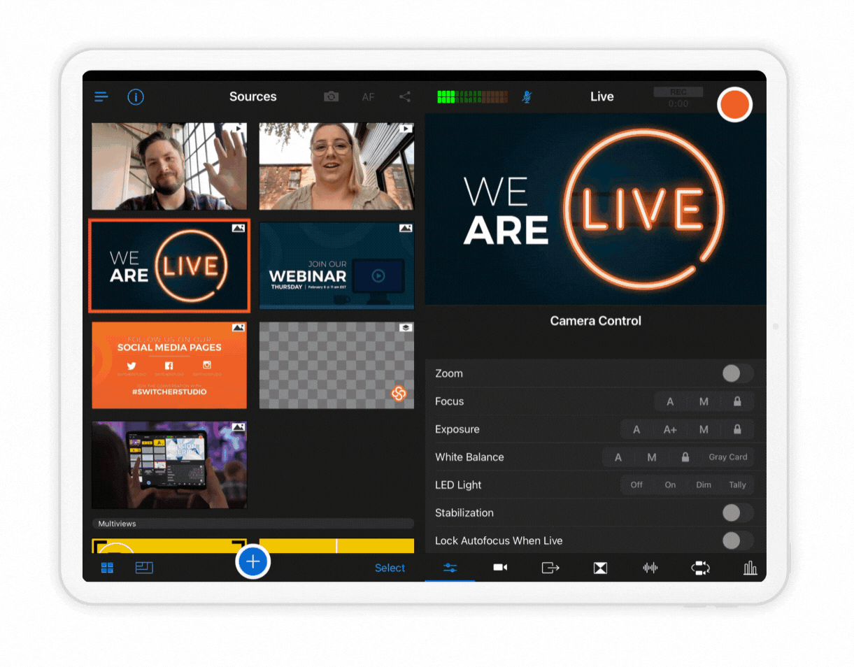 Streaming to  With Switcher Studio - Switcher Studio Help