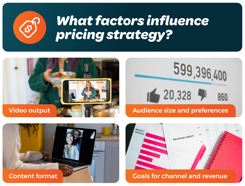 What influences pricing strategy_